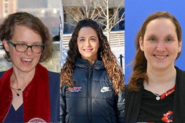 Left to right: Thea Keith-Lucas, Sarah Johnson, and Natalie Hill