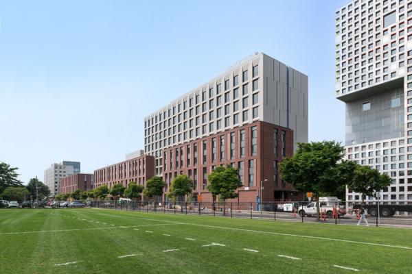 View of Graduate Junction from Briggs Field